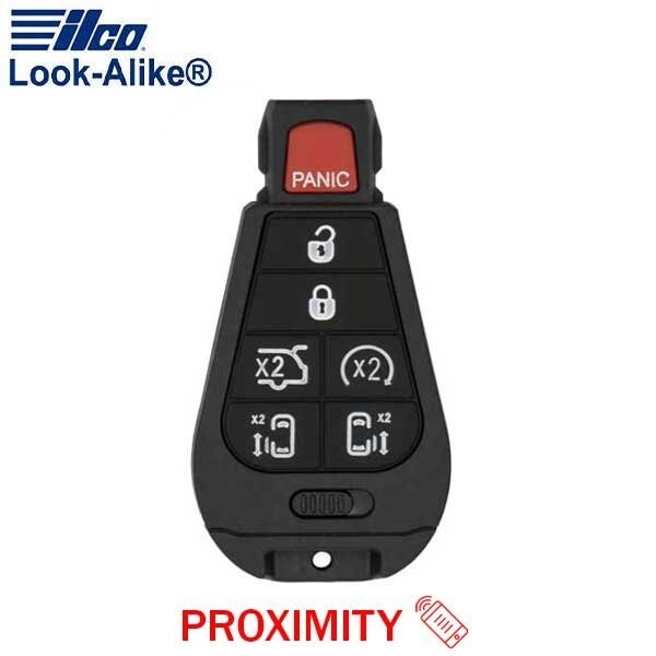 LAL POD-LAL-7B2 Chrysler Replacement POD Key w/ Proximity (IYZ-C01C)